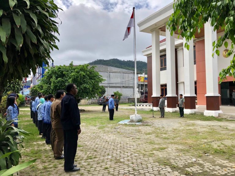 UPACARA PERINGATAN HARI ULANG TAHUN KE – 47 KORPRI TAHUN 2018 DI PENGADILAN TATA USAHA NEGARA JAYAPURA