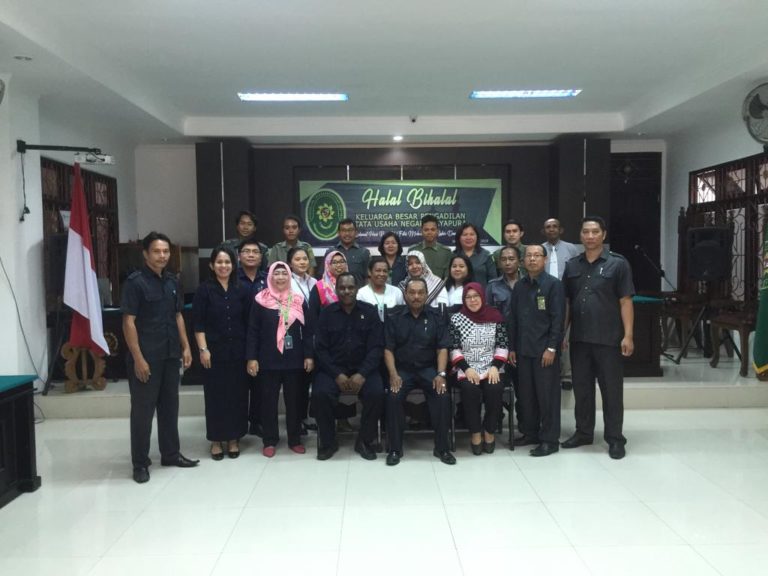 Halal Bihalal Keluarga Besar PTUN Jayapura
