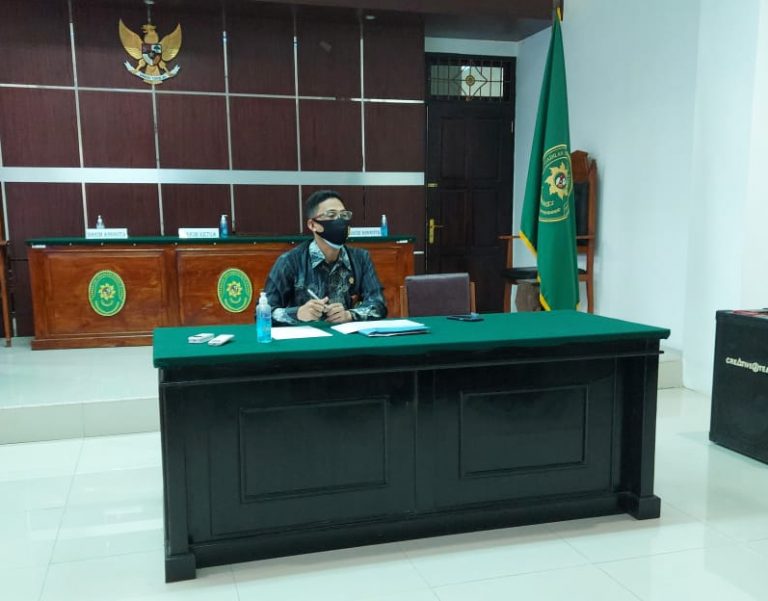 Rapat Evaluasi Pembangunan Zona Integritas  Pengadilan Tata Usaha Negara Jayapura Tahun 2021.