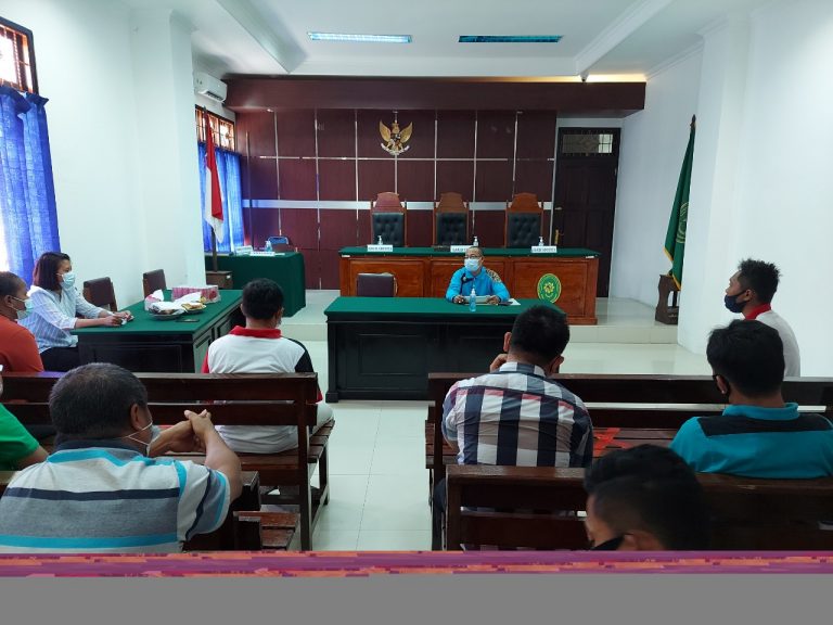 Rapat Monitoring dan Evaluasi pada Kepaniteraan Bulan Mei 2021.