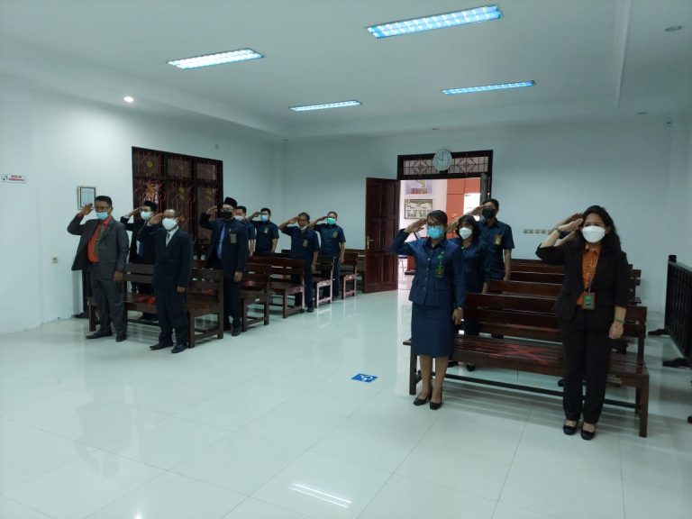 Upacara Hari Kesaktian Pancasila Tahun 2021 Secara Virtual