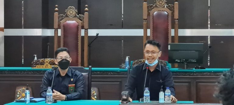 Rapat Monitoring dan Evaluasi Pembangunan Zona Integritas Pengadilan Tata Usaha Negara Jayapura Bulan November 2021