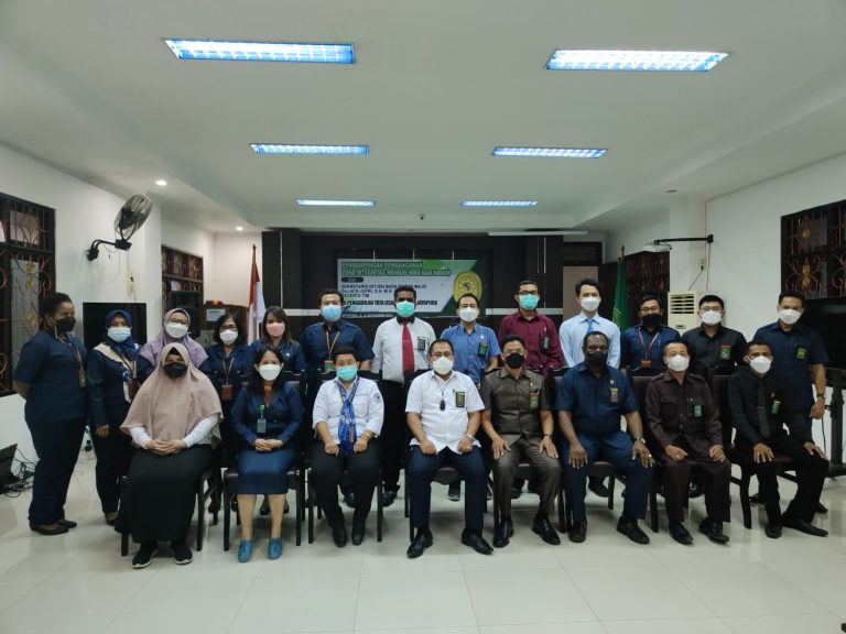 Kegiatan Pendampingan Pembangunan Zona Integritas menuju Wilayah Bebas Korupsi (WBK) dan Wilayah Birokrasi Bersih Melayani (WBBM) Direktorat Jenderal Badan Peradilan Militer dan Tata Usaha Negara pada Pengadilan Tata Usaha Negara Jayapura Tahun 2021.