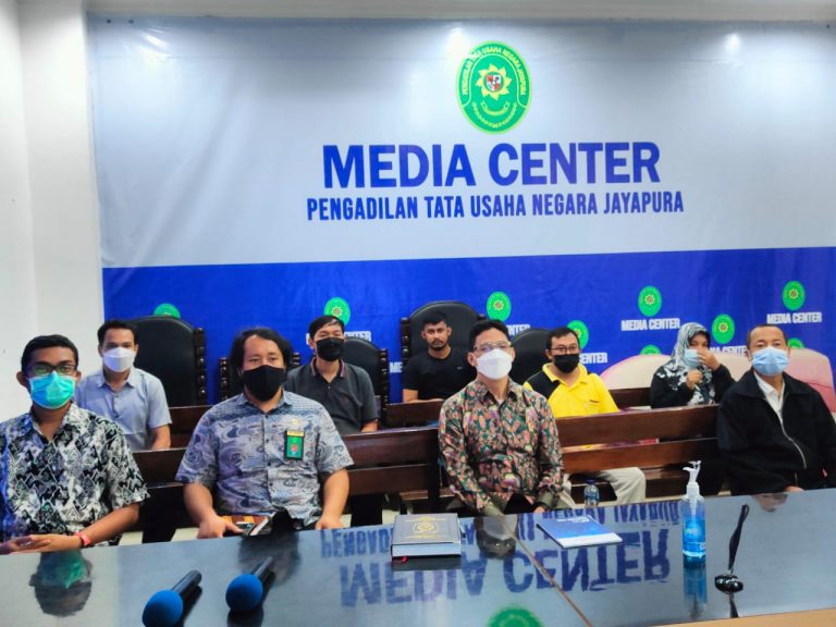 Pembinaan Bidang Teknis dan Administrasi Yudisial secara virtual.