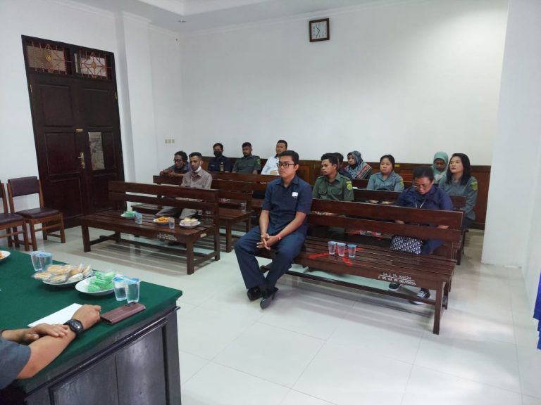 Rapat Panitia HUT Kemerdekaan RI. ke-77 dan HUT Mahkamah Agung RI Ke-77. 2022.