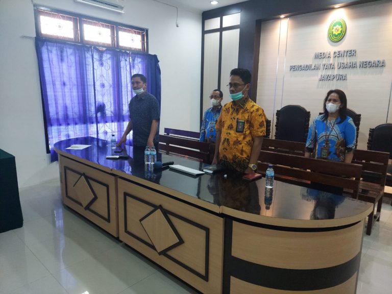Rapat Koordinasi PTTUN Makassar secara online