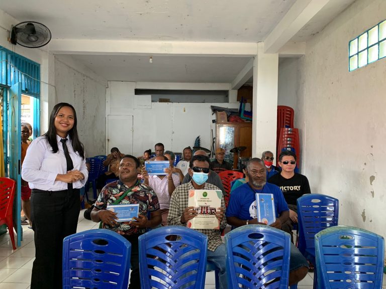 Sosialisasi Buku Braille dan Audio Book Sebagai Upaya Peningkatan Pelayanan Bagi Penyandang Disabilitas Tunanetra