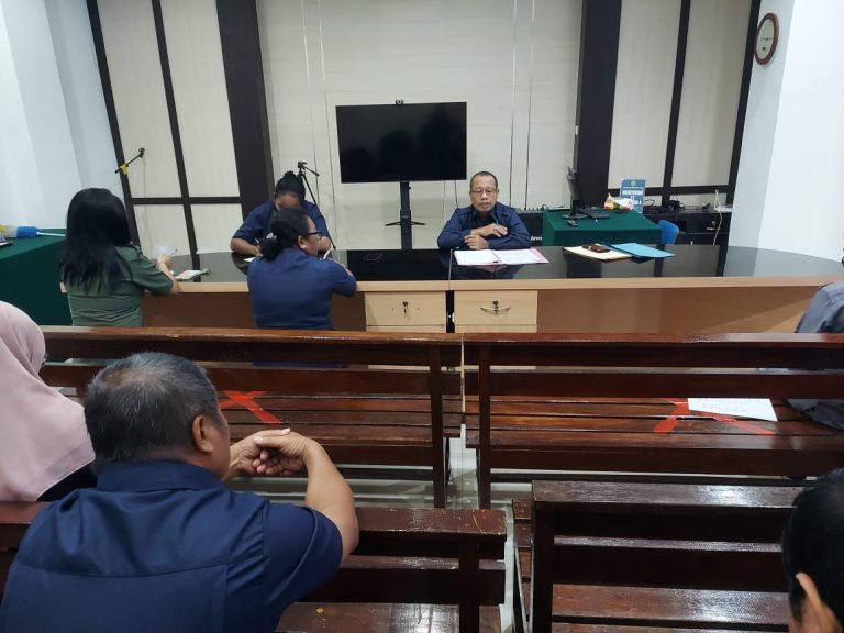 Rapat Evaluasi dan Monitoring Kepaniteraan Bulan Februari 2023