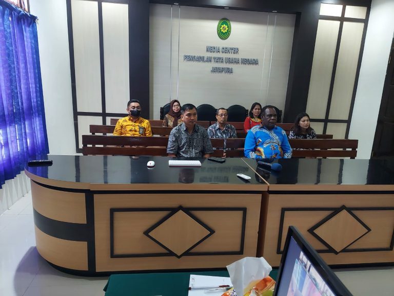 Pembinaan Bidang Teknis dan Administrasi Yudisial Secara Virtual