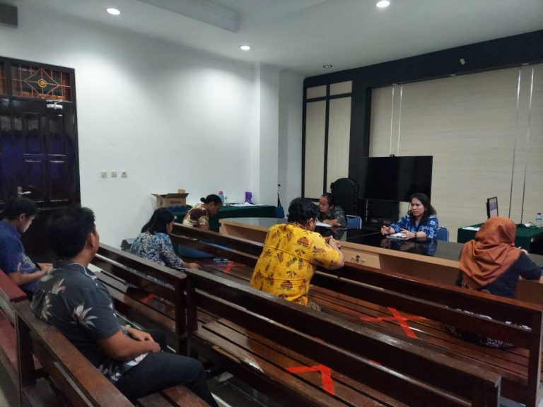 Rapat Monitoring dan Evaluasi Kesekretariatan Bulan Agustus 2023