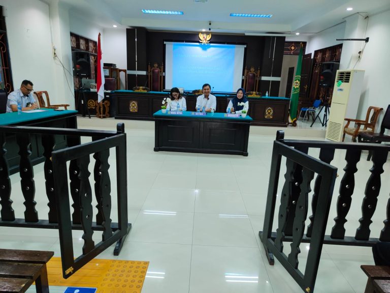 Rapat Monitoring dan Evaluasi Kepaniteraan dan Kesekretariatan Bulan September 2023