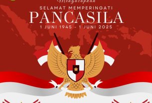 merah putih ucapan hari lahir pancasila postingan instagram