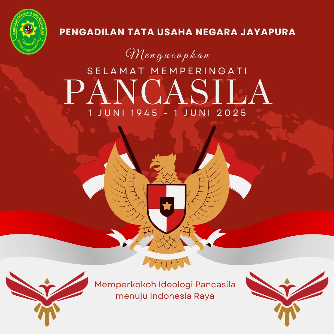 merah putih ucapan hari lahir pancasila postingan instagram