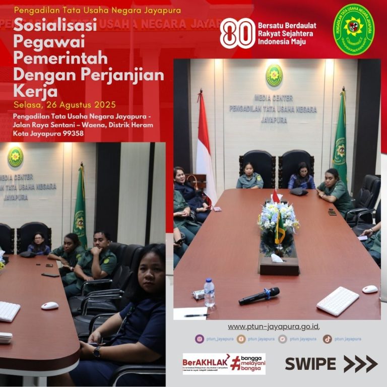 Sosialisai Pegawai Pemerintah dengan Perjanjian Kerja (PPPK)