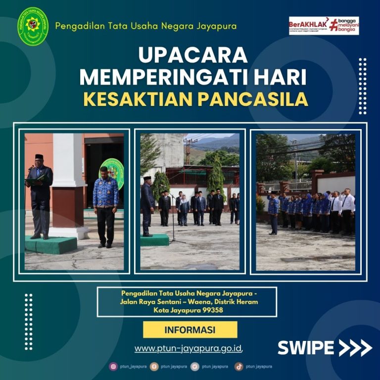 Upacara Memperingati Hari Kesaktian Pancasila