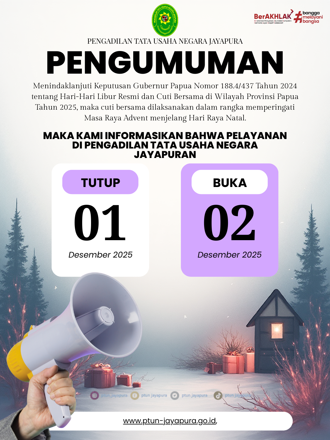 pengumuman libur