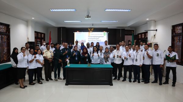 PTUN Jayapura Laksanakan Penandatanganan Nota Kesepahaman dengan PT Tosari Utama dalam Pelaksanaan Outsourcing 7 img