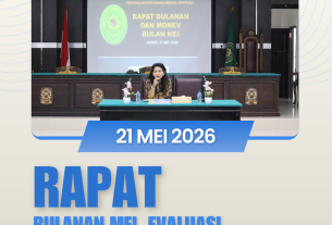 PTUN Jayapura Gelar Rapat Bulanan sebagai Wujud Penguatan Kinerja dan Pelayanan Peradilan