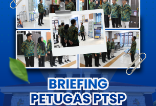 Perkuat Pelayanan Prima, PTUN Jayapura Gelar Pengarahan Rutin bagi Petugas PTSP