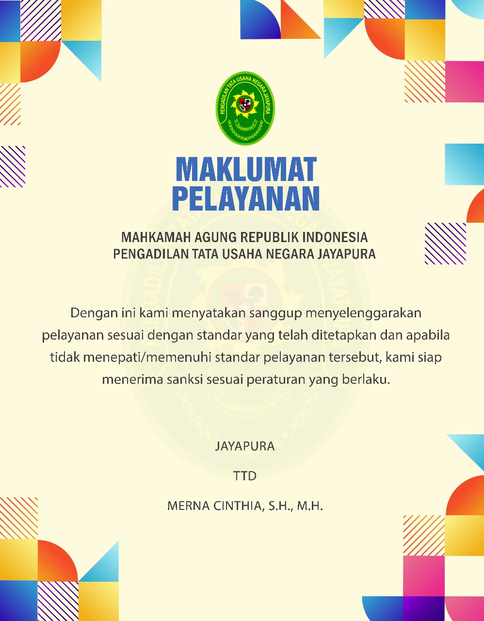 Elementor #8 204 MAKLUMAT PELAYANAN MERNA