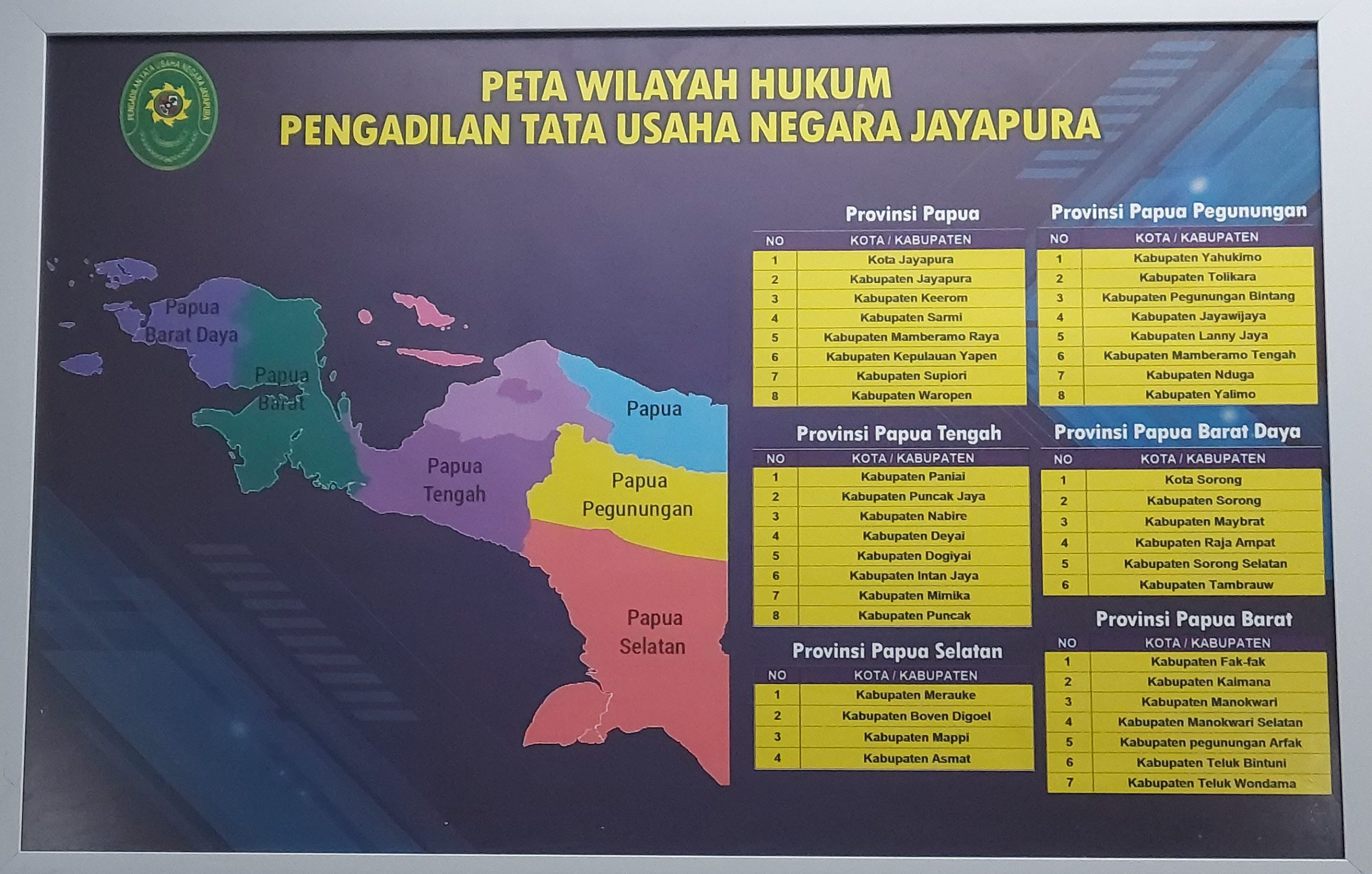 Wilayah Yurisdiksi 3 PETA WILAYAH YURIDIKSI PTUN JAYAPURA scaled