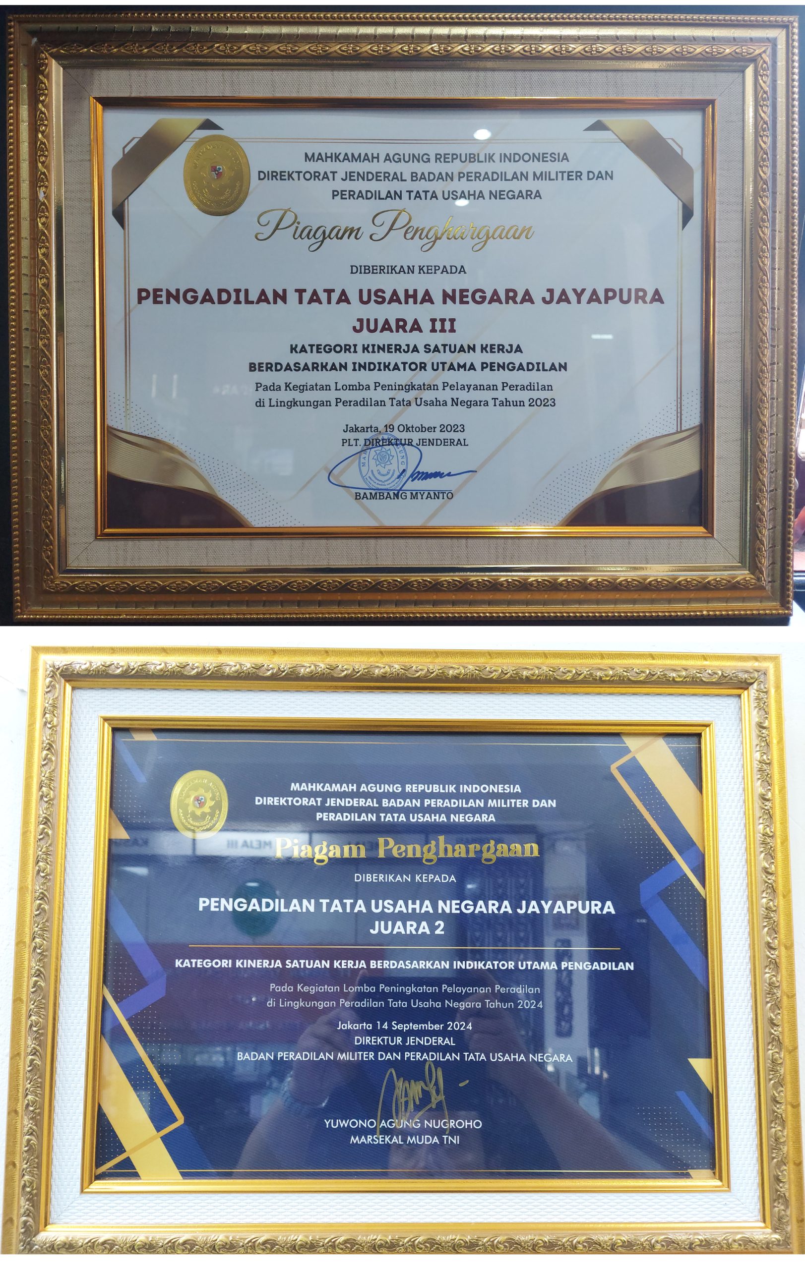 Elementor #8 221 PIAGAM PENGHARGAAN INDIKATOR UTAMA TAHUN 2023 DAN 2024 scaled