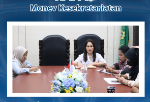 PTUN Jayapura Laksanakan Monev Kesekretariatan, Perkuat Akuntabilitas dan Sinergi Antarbagian