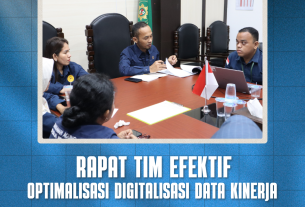 PTUN Jayapura Perkuat Digitalisasi Data Kinerja melalui Rapat Tim Efektif