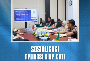 PTUN Jayapura Sosialisasikan Aplikasi Siap Cuti untuk Mendukung Digitalisasi Administrasi Kepegawaian