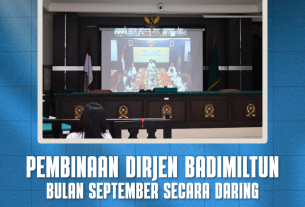 PTUN Jayapura Ikuti Pembinaan Badilmiltun untuk Perkuat Tata Kelola dan Kinerja Peradilan