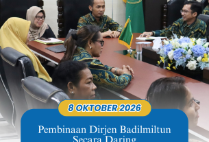 Dirjen Badilmiltun Mahkamah Agung RI Tekankan Pentingnya Integritas dan Peningkatan Kualitas Pelayanan Peradilan